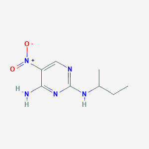 N2-(sec-butyl)-5-nitropyrimidine-2,4-diamine