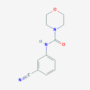N-(3-cyanophenyl)morpholine-4-carboxamide