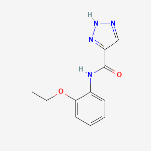 N-(2-ethoxyphenyl)-1H-1,2,3-triazole-5-carboxamide