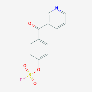 3-(4-Fluorosulfonyloxybenzoyl)pyridine