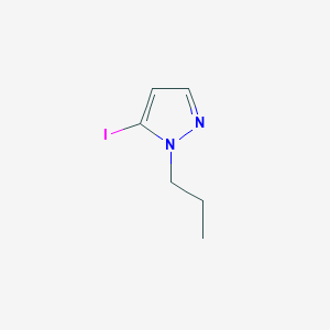 molecular formula C6H9IN2 B2870398 5-Iodo-1-propyl-1H-pyrazole CAS No. 1823431-57-7