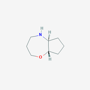 (5As,8aS)-3,4,5,5a,6,7,8,8a-octahydro-2H-cyclopenta[b][1,4]oxazepine