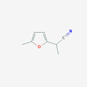 2-(5-Methylfuran-2-yl)propanenitrile