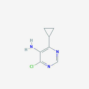 4-Chloro-6-cyclopropylpyrimidin-5-amine