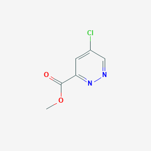 molecular formula C6H5ClN2O2 B2870516 Methyl 5-chloropyridazine-3-carboxylate CAS No. 1256786-31-8