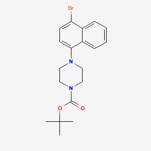 Tert-butyl 4-(4-bromonaphthalen-1-yl)piperazine-1-carboxylate