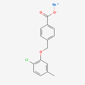 Sodium 4-((2-chloro-5-methylphenoxy)methyl)benzoate