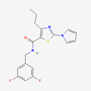 2-(1-methyl-2-oxo-2,3-dihydro-1H-pyrido[2,3-b][1,4]thiazin-3-yl)-N-propylacetamide