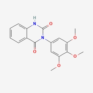 3-(3,4,5-trimethoxyphenyl)-1H-quinazoline-2,4-dione