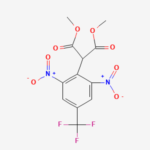 Dimethyl 2-[2,6-dinitro-4-(trifluoromethyl)phenyl]malonate