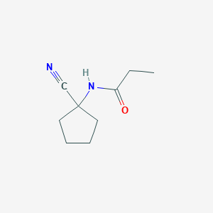 N-(1-cyanocyclopentyl)propanamide