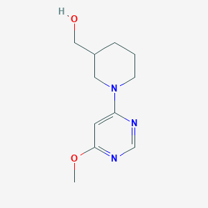 (1-(6-Methoxypyrimidin-4-yl)piperidin-3-yl)methanol