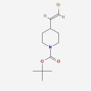 molecular formula C12H20BrNO2 B2870981 Tert-butyl 4-(2-bromoethenyl)piperidine-1-carboxylate CAS No. 2138824-00-5