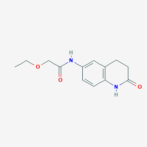 2-ethoxy-N-(2-oxo-1,2,3,4-tetrahydroquinolin-6-yl)acetamide