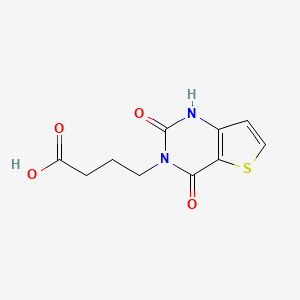 4-(2,4-dioxo-1,4-dihydrothieno[3,2-d]pyrimidin-3(2H)-yl)butanoic acid