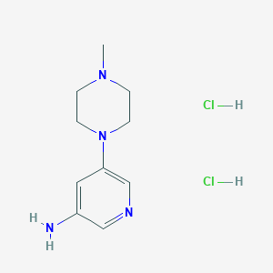 5-(4-Methylpiperazin-1-yl)pyridin-3-amine dihydrochloride