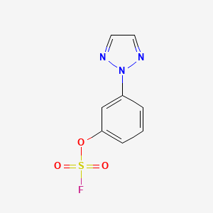 2-(3-Fluorosulfonyloxyphenyl)triazole