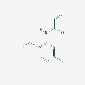 B2871204 N-(2,5-Diethylphenyl)prop-2-enamide CAS No. 2023681-15-2