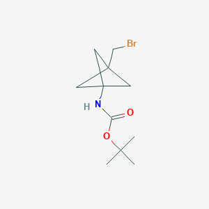 tert-Butyl (3-(bromomethyl)bicyclo[1.1.1]pentan-1-yl)carbamate
