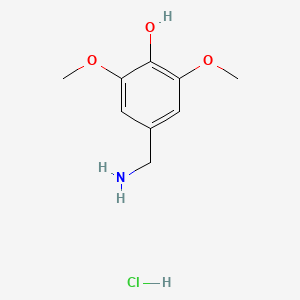 4-(Aminomethyl)-2,6-dimethoxyphenol hydrochloride