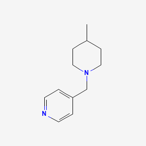 molecular formula C12H18N2 B2871246 4-((4-甲基哌啶-1-基)甲基)吡啶 CAS No. 2210051-39-9