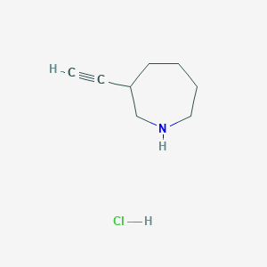 3-Ethynylazepane hydrochloride