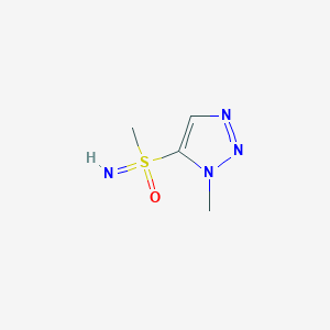 molecular formula C4H8N4OS B2871304 Imino-methyl-(3-methyltriazol-4-yl)-oxo-lambda6-sulfane CAS No. 2375273-52-0