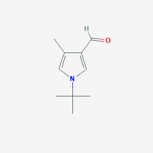 1-tert-Butyl-4-methyl-1H-pyrrole-3-carbaldehyde