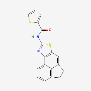 N-(4,5-dihydroacenaphtho[5,4-d]thiazol-8-yl)thiophene-2-carboxamide
