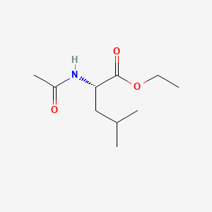 molecular formula C10H19NO3 B2871363 (S)-乙基 2-乙酰氨基-4-甲基戊酸酯 CAS No. 4071-36-7