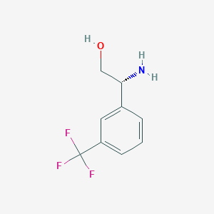 (R)-2-amino-2-(3-(trifluoromethyl)phenyl)ethanol