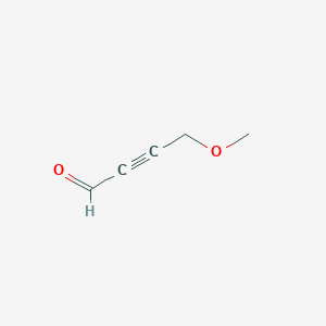 molecular formula C5H6O2 B2871375 4-Methoxy-2-butynal CAS No. 32462-08-1
