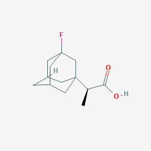 (2S)-2-(3-Fluoro-1-adamantyl)propanoic acid