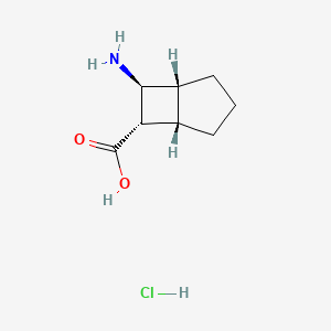 (1R,5S,6S,7S)-7-Aminobicyclo[3.2.0]heptane-6-carboxylic acid;hydrochloride