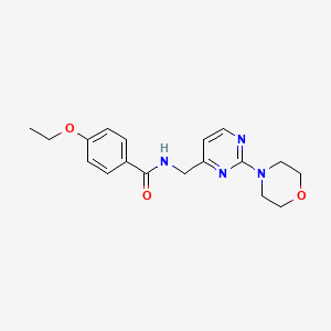 4-ethoxy-N-((2-morpholinopyrimidin-4-yl)methyl)benzamide