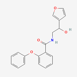 N-[2-(furan-3-yl)-2-hydroxyethyl]-2-phenoxybenzamide