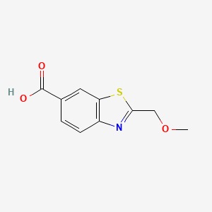 2-(Methoxymethyl)benzo[d]thiazole-6-carboxylic acid