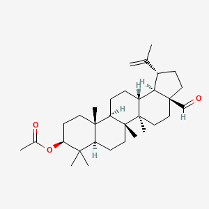 molecular formula C32H50O3 B2871731 3-Acetylbetulinaldehyde CAS No. 27570-21-4