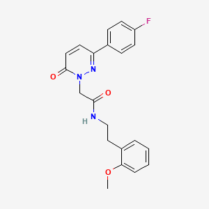 2-(3-(4-fluorophenyl)-6-oxopyridazin-1(6H)-yl)-N-(2-methoxyphenethyl)acetamide