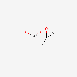 Methyl 1-(oxiran-2-ylmethyl)cyclobutane-1-carboxylate