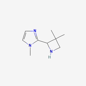2-(3,3-dimethylazetidin-2-yl)-1-methyl-1H-imidazole
