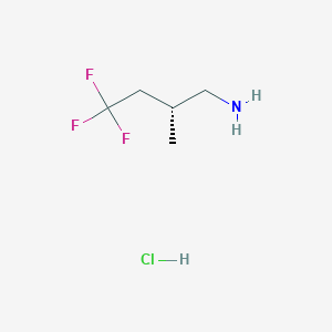 (R)-2-methyl-4,4,4-trifluorobutylamine hydrochloride
