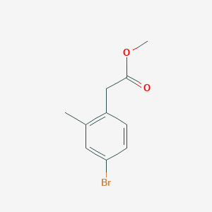 molecular formula C10H11BrO2 B2871894 Methyl 2-(4-bromo-2-methylphenyl)acetate CAS No. 958646-47-4