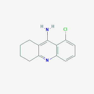 molecular formula C13H13ClN2 B2871977 8-氯-1,2,3,4-四氢吖啶-9-胺 CAS No. 122994-74-5