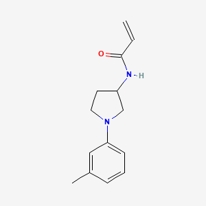 N-[1-(3-Methylphenyl)pyrrolidin-3-yl]prop-2-enamide