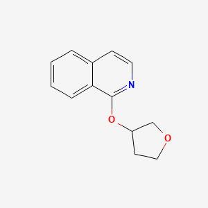 1-(Oxolan-3-yloxy)isoquinoline