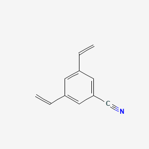 molecular formula C11H9N B2872073 3,5-Bis(ethenyl)benzonitrile CAS No. 2364448-11-1
