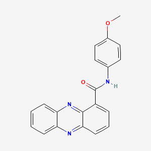 N-(4-methoxyphenyl)phenazine-1-carboxamide