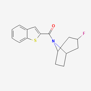 1-Benzothiophen-2-yl-(3-fluoro-8-azabicyclo[3.2.1]octan-8-yl)methanone