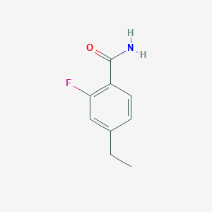 4-Ethyl-2-fluorobenzamide